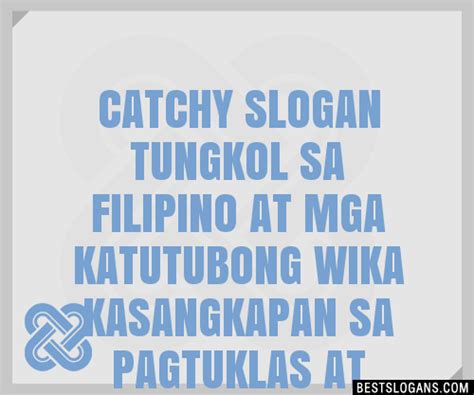 SLOGAN pilipino at mga katutubong wika.. kasangkapan sa.